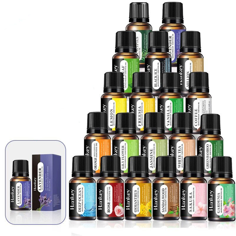 20 Sorten 10ml Ätherische Öle  – Home Fragrance Oud Bewertung und Preis